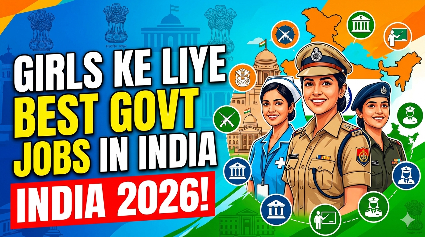 Girls Ke Liye Best Govt Jobs