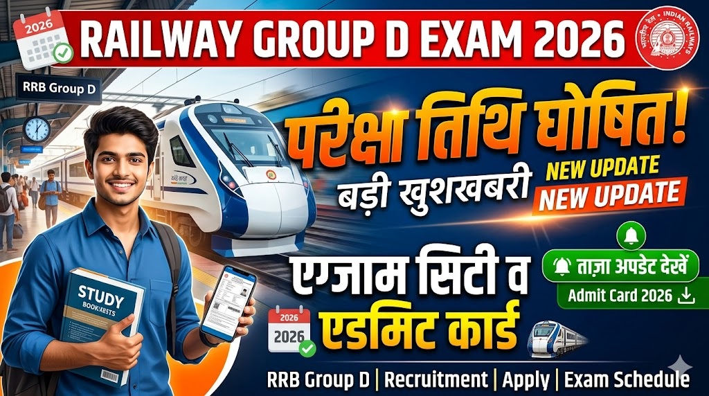 Railway Group D Exam Date 2026