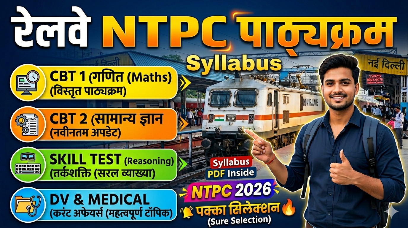 Railway NTPC Syllabus